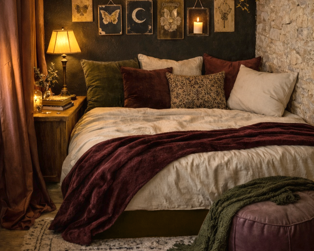 Dark Academia Bedroom Ideas for Small Spaces