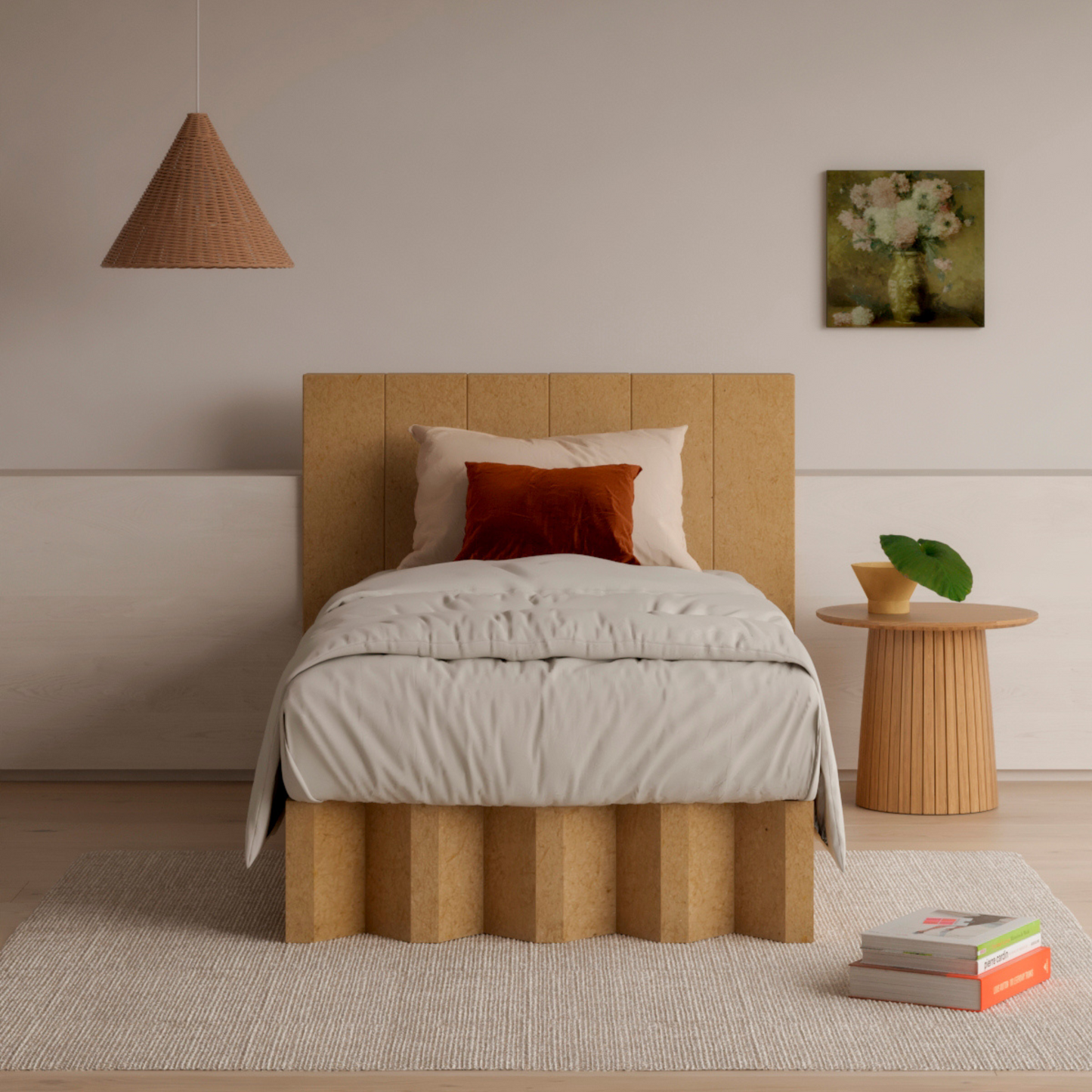 Yona Cardboard Headboard